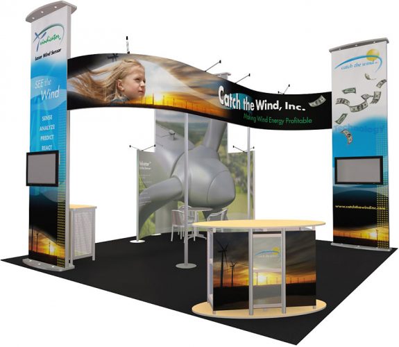 Catch the Wind, Inc. trade show booth design