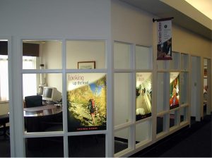 First Bank in Virginia interior signage