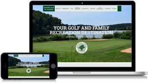 Country Club of Culpeper Website Design Sample